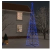 Image de Arbre de Noël Cône Ornement de Fête Décoration de Vacances Sapin de Noël de Jardin Extérieur Arrière-cour 3000 LED Bleues 230x800 cm 343515
