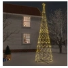 Image de Arbre de Noël cône 3000 LED Blanc chaud 230x800 cm