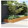 Image de Lit surélevé de jardin 770 x 100 x 36 cm acier corten 151999