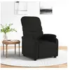 Image de Fauteuil inclinable Noir Tissu344892