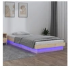 Image de Bedframe LED massief hout 100x200 cm819962