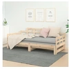 Image de Lit coulissant sans matelas bois de pin solide