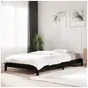 Image de Bed stapelbaar 90x200 cm massief grenenhout zwart820396