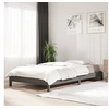 Image de Bed stapelbaar 75x190 cm massief grenenhout grijs820409