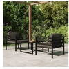 Image de Salon de jardin modulable metal 3 pieces
