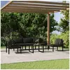 Image de Salon de jardin aluminium 5 personnes 6 pieces