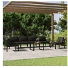Image de Salon de jardin aluminium 6 personnes 7 pieces