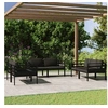 Image de Salon de jardin modulable aluminium 6 personnes 6 pieces