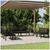 Image de Salon de jardin aluminium 6 personnes 6 pieces