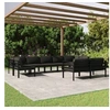 Image de Salon de jardin modulable aluminium 9 personnes 9 pieces