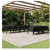 Image de Salon de jardin aluminium gris 10 pieces x 70 x 64.5 10 personnes