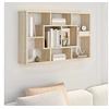 Image de Wandschap 85x16x52,5 cm bewerkt hout sonoma eikenkleurig801421