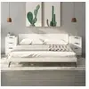 Image de Tables de chevet 2 pcs Blanc 40x36x65 cm