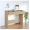 Image de Table console Chêne sonoma 90x36x75 cm Bois d ingénierie