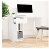 Image de Bureau Blanc 100x50x75 cm Bois d'ingénierie