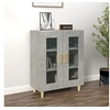 Image de Buffet gris béton 69,5x34x90 cm bois d ingénierie