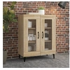 Image de Buffet chêne sonoma 69,5x34x90 cm bois d ingénierie
