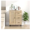 Image de Buffet Chêne sonoma 69,5x34x90 cm Bois d ingénierie
