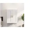 Image de Armoire murale blanc 69,5x32,5x90 cm bois d'ingénierie812294