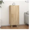 Image de Buffet Armoire Latérale Meuble de Rangement Organisateur de Maison Salon Salle de Séjour Intérieur Chêne Sonoma 34,5x34x90 cm Bois d'Ingénierie