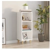 Image de Buffet Blanc 34,5x32,5x90 cm Bois d'ingénierie