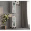 Image de Armoire murale suspendue Gris béton 34,5x34x90 cm812460
