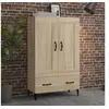 Image de Buffet haut Chêne sonoma 70x31x115 cm Bois d ingénierie