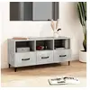 Image de Meuble TV Gris béton 102x35x50 cm Bois d'ingénierie812613