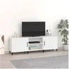 Image de Meuble TV blanc 150x30x50 cm bois d'ingénierie812627