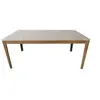 Image de meuble tv bois 150x150x30 bois, gris beton, bois, gris