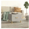 Image de Table basse Gris béton 50x50x40 cm Bois d'ingénierie812716