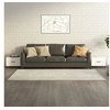 Image de Tables basses avec pieds en métal 2 pcs Blanc 50x50x40 cm812727