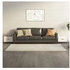 Image de Tables basses avec pieds métal 2 pcs Blanc brillant 50x50x40 cm