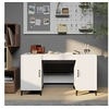 Image de Bureau Blanc 140x50x75 cm Bois d'ingénierie