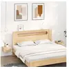 Image de Tables de chevet murales 2 pcs chêne sonoma 35x35x20 cm812841
