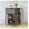Image de Buffet Sonoma gris 60x30x70 cm Bois d'ingénierie