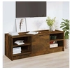 Image de Tv-meubel 102x35,5x36,5 cm bewerkt hout gerookt eikenkleurig817084
