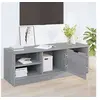 Image de Meuble TV Sonoma gris 102x35,5x36,5 cm Bois d'ingénierie