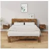 Image de Tables de chevet murales 2 pcs Chêne fumé 34x30x20 cm