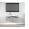 Image de Wandkast 68x30x20 cm bewerkt hout grijs sonoma eikenkleurig817094