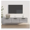 Image de Armoire murale Sonoma gris 102x30x20 cm Bois d ingénierie
