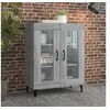 Image de Buffet sonoma gris 69,5x34x90 cm bois d'ingénierie817337