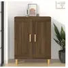 Image de Buffet Chêne marron 69,5x34x90 cm Bois d ingénierie