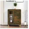 Image de Buffet chêne fumé 69,5x34x90 cm bois d'ingénierie817363