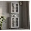 Image de Armoire murale suspendue Sonoma gris 69,5x34x90 cm