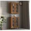 Image de Armoire murale suspendue Chêne marron 69,5x34x90 cm817392