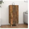 Image de Buffet Chêne fumé 34,5x34x90 cm Bois d ingénierie