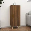 Image de Buffet Chêne marron 34,5x34x90 cm Bois d'ingénierie817404