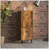 Image de Buffet Chêne fumé 34,5x34x90 cm Bois d ingénierie