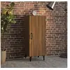 Image de Buffet Chêne marron 34,5x34x90 cm Bois d'ingénierie817407